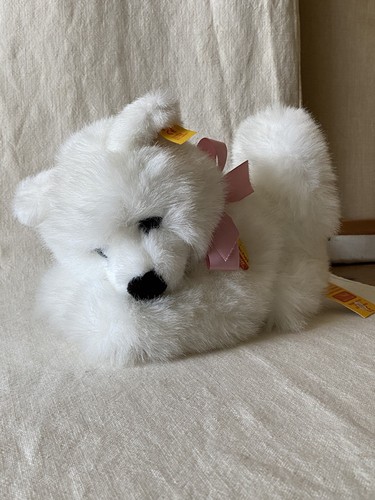Steiff kuschel dog with - steiff,