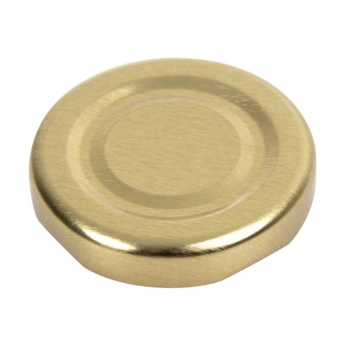 Gold cap for mini - cap, milk