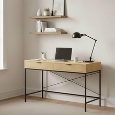 Wisbech 2 Drawer Desk Compact