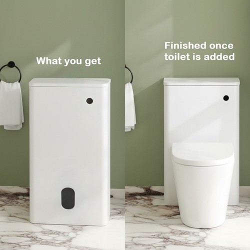 Toilet unit back wall - back,