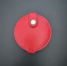 Coach Red Leather round
