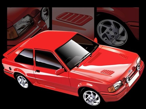 Ford escort mkiv turbo - rs,