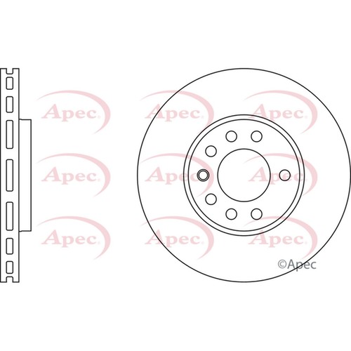 Brake discs vented - brake,