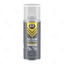 K2 SILGUM Stop Leak Waterproof Rubber Sealant Gutter Roof Pipe Clear Spray 400ML