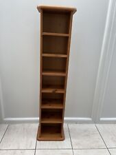 Wooden CD Storage Tower. Please Read Item Description.