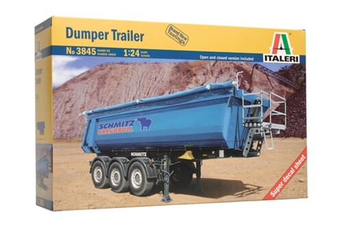 Italeri dumper trailer - italeri, 1/24