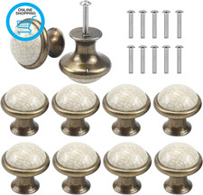 Vintage 10pcs ceramic round - vintage,