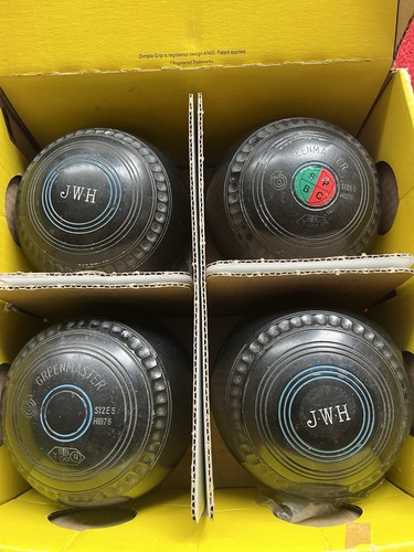 Greenmaster lawn bowls size - bowls, 5
