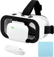 V5 VR Headset for Phone 3D VR Glasses Virtual Reality Headsets with Bluetooth C