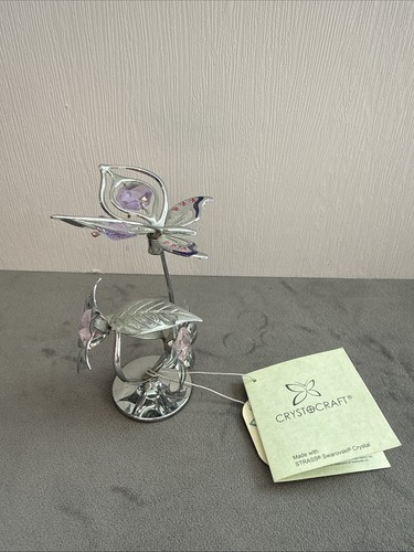 Crystocraft butterfly flower - crystocraft,