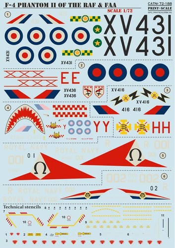 Phantom ii raf faa - 1/72,