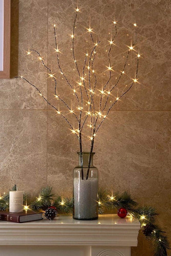 2pk 75cm christmas decorative - 75cm,