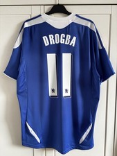 Chelsea 2011/12 Home Shirt - No. 11 Drogba, Large