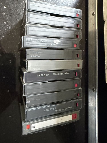 Used 8mm camcorder tapes - 11,