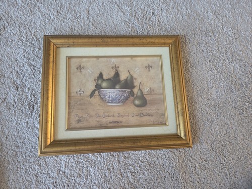 Hand crafted picture pears - picture, 'pears