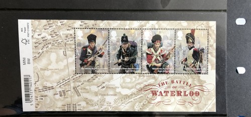 Qeii 2015 ms3734a - gb, barcoded