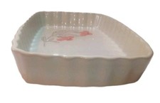 Ovenstone Cookware Dish Simpsons Rectanglar Floral Design Size:26x18.5cm Vintage