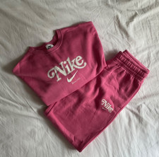 NIKE PINK TRACKSUIT AGE 12-13