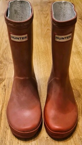 Hunter red wellies boots size - hunter,