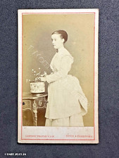 CDV Pretty Lady Pot 1869 Lambert Weston Dover Folkestone Victorian History Photo