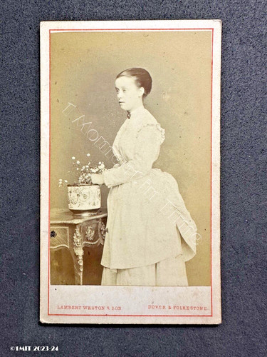 Cdv pretty lady - cdv, pot