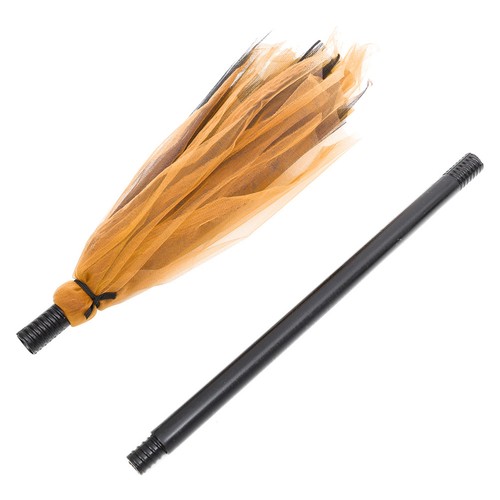 Witch broom gauze halloween - broom,