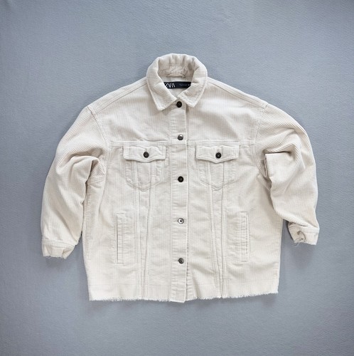 Zara oversized cream corduroy - oversized,