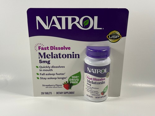 Natrol melatonin fast - melatonin, 5