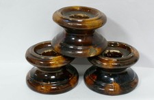 Three Victorian Treacle Glazed