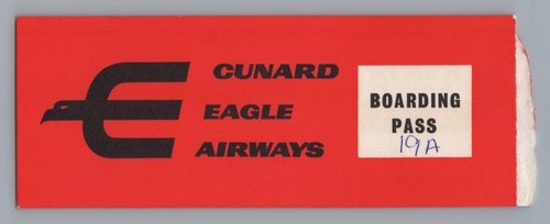 Cunard eagle airways boarding - cunard,