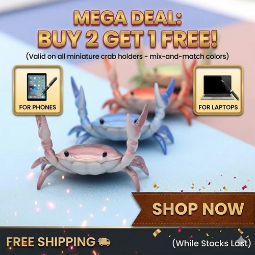 Funny crab desktop - crab, holder