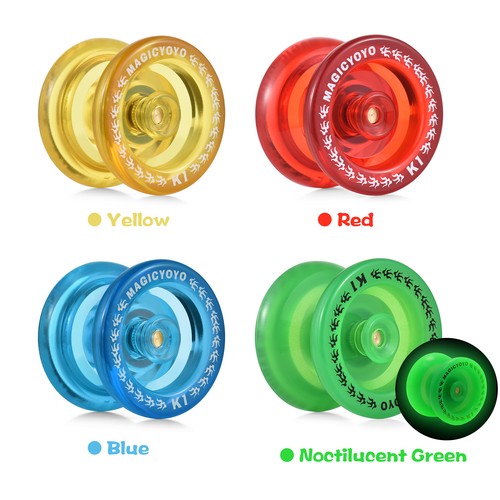 Plastic glow green w - k1, yo-yo