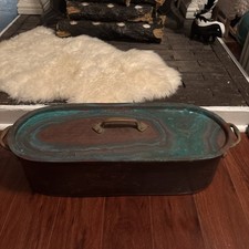 Antique French Hammered Copper