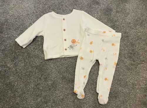 Baby safari outfit - outfit, cardi