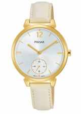 Pulsar Ladies Leather Strap Watch PN4058X1