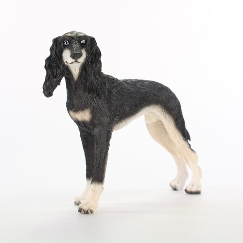 Saluki figurine hand painted - saluki,