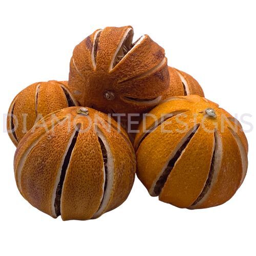 Dried split whole orange - dried, orange's