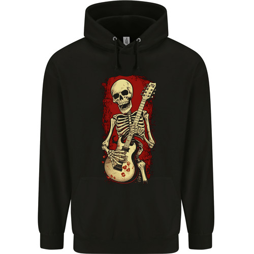 Guitar playing skeleton rock - playing,