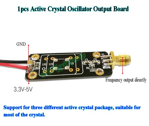 Active crystal oscillator - active,