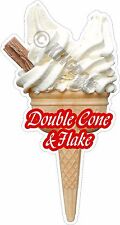 SOFT ICE CREAM DOUBLE CONE &