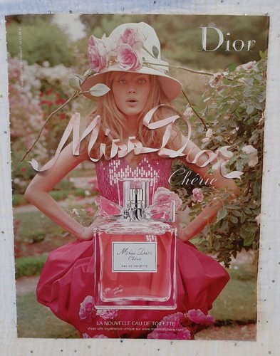 Perfume paper advertising - perfume,