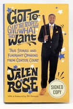 Jalen Rose SIGNED Got to Give