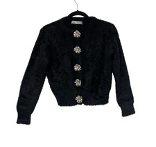 Zara Womens Fuzzy Cardigan