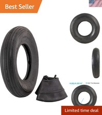 4.80/4.00-8" Ribbed Tread