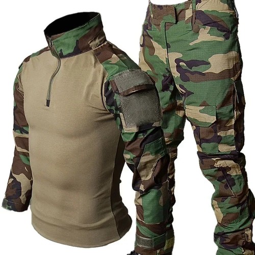 Camouflage tactical suit air - suit,