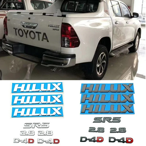 Abs hilux car letter - 3d,