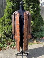 Leather zippered pirate - zippered, coat