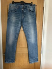 NUDIE JEANS Men's Grim Tim Ash