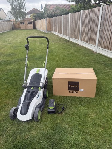 Gtech clm50 cordless lawnmower - gtech,