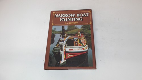 Narrow boat painting a - boat, painting: